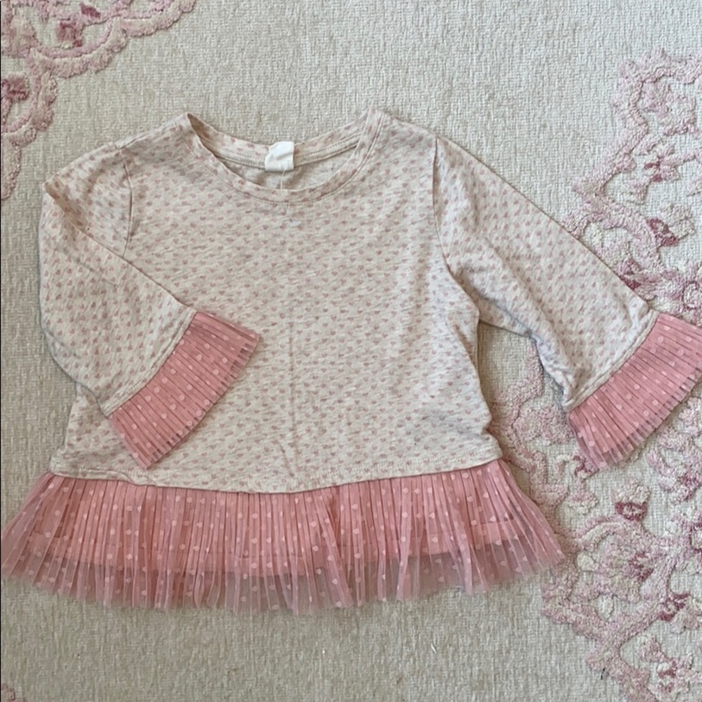 Baby gap ruffle top